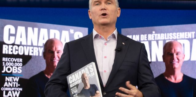 Erin O'Toole unveils the Conservative Party's platform for the 2021 federal election.