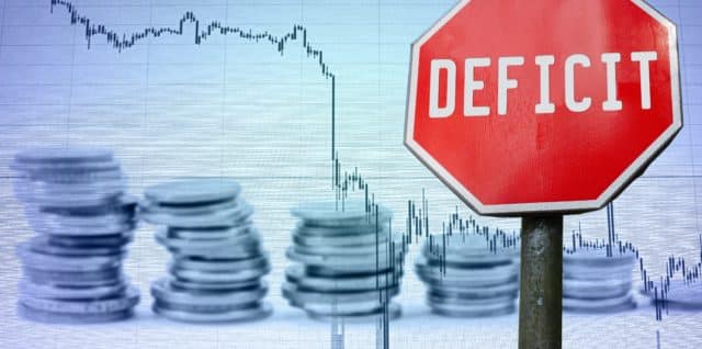 Warning about running deficits